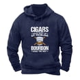 thumbnail image 2 of Fiudx Sudadera con Capucha para Hombre, Elegante Jersey de Manga Larga, Diseño de Bolsillo con Estampado Único, Ropa Informal Cómoda, Ideal para Uso Diario En Fiestas Al Aire Libre, Estilo Versátil., 2 of 3