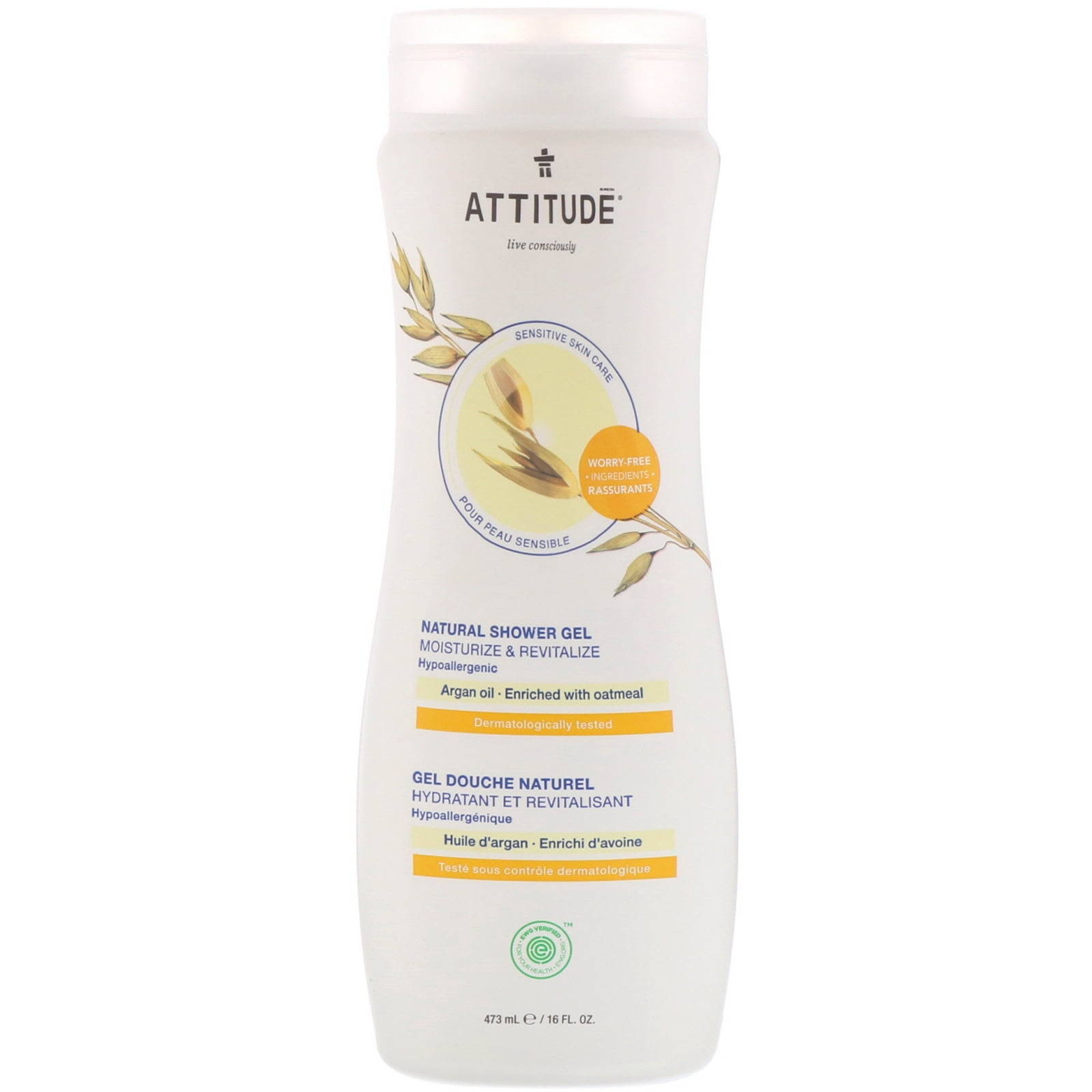 attitude sensitive skin care natural body wash