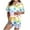 ZO Yellow, variant on Valentine's Day Pajamas for Women Silk Soft Sleepwear Short Sleeve Button Down Pjs Satin Top and Shorts 2 Piece Lounge Set, Womens Pajama Sets - Set Plus Size Nightwear Summer Sets Size S
