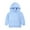 Light Blue, variant on Splozh Toddler Boy Hoodie Toddler Boys Girls Pullover Fleece Sweatshirt Solid Plus Babies Hooded Top Coat Girls Tops,Brown,12-24 Months