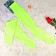 thumbnail image 4 of KAKOWELY 1 par de medias deportivas de color liso, calcetines de fútbol hasta la rodilla, calcetines deportivos de tubo, verde fluorescente (talla única), 4 of 5