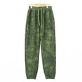 thumbnail image 5 of Boys Sweatpants Straight Open Bottom Pants Elastic Waist Athletic Joggers Casual Sweat Pant with Pockets Army Green 5-6 Years, 5 of 7