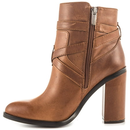 UPC 886742763812 product image for Vince Camuto Women's Gravell Leather Russet Ankle-High Leather Boot - 11M | upcitemdb.com