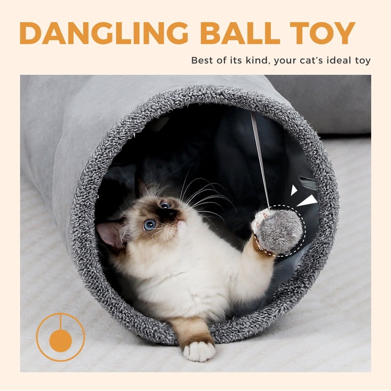 Pawz Road Collapsible Cat Tunnel Play Toy photo 5