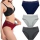 thumbnail image 1 of Pantalones triangulares para mujer, bragas de encaje, ropa interior de cintura alta, ropa interior Sexy de algodón puro sin costuras, suave y cómoda para mujer, 1 of 6