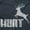 Heather Navy, variant on Hunt Buck Deer Hunting Season Crewneck T Shirts Boy Girl Teen Brisco Brands L