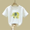thumbnail image 2 of Children Boy Girl Tops Print Blouses for Child Short Sleeve Crewneck Summer Fall Shirts 2026 Clothing Trendy 3 Years, 2 of 6