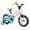 Pink, variant on Costway 12" Kids Bike with Adjustable Saddle Handlebar Removable Training Wheels Handbrake Red
