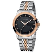 Gucci Men's G-Timeless G Quartz Sapphire Stainless Steel 38mm Watch YA126410
