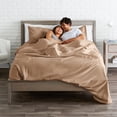 thumbnail image 6 of Bare Home Camel Microfiber Sheet Set, Wrinkle Resistant, Deep Pocket, Queen, 6 of 6