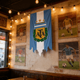 thumbnail image 3 of Decorr 2026 World Cup Soccer Flags, 18 Styles National Team Crest Pennants for Sports Bar, Man Cave & Fan Wall Decor, 51×28", 3 of 6