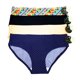 thumbnail image 1 of Paquete de Pantaletas Adda Lingerie Modelo PF-1036, Estilo clásico sin costuras, Colores surtidos, 1 of 1