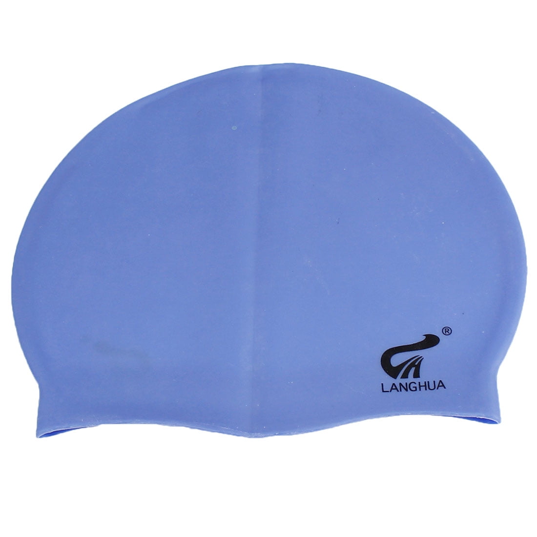 Silicone Elastic Sport Swimming Swim Waterproof Cap Hat Sky Blue for