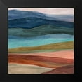 thumbnail image 2 of Robinson, Carol 20x20 Black Modern Framed Museum Art Print Titled - Desert Layers, 2 of 5