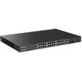 thumbnail image 1 of Conmutador PoE Real HD de 24 puertos Full Gigabit con 2 enlaces ascendentes y 2 SFP, 1 of 7