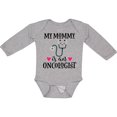 thumbnail image 3 of Inktastic Oncologist Mommy Girls Long Sleeve Baby Bodysuit, 3 of 5