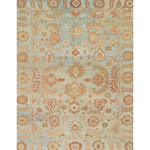 Ahgly Company Indoor Rectangle Abstract Burly Brown Oriental Area Rugs, 7' x 10'