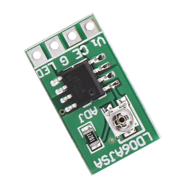 M Buder Controlador LED Ajustable DC 3.3V 3.7V 5V 30-1500mA Módulo de Corriente Constante para LED Batería 18650 Li ion (2 cm / 0.79 inches)