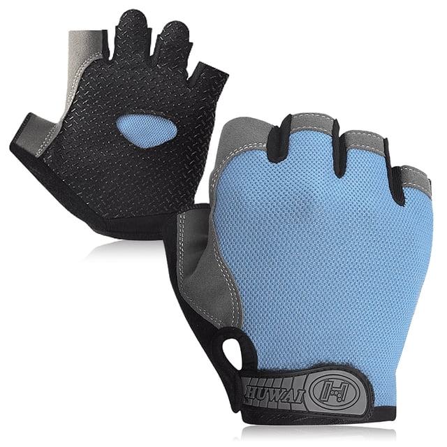 MTB Sport Bike Medio dedo Guantes de ciclismo Bicicleta antideslizante Guantes de dedo cortos Guante Abanopi Mitones de ciclismo