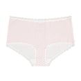 thumbnail image 6 of No Boundaries Stretch Cotton Boyshort Underwear, 4-Pack, Women's XS-XXXL, 6 of 7