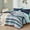 Navy, variant on Teen Twin Complete Comforter Sets for Girls, Boho Medallion Tween Bed in A Bag 6 Piece, Blue Microfiber Bedding Set with Sheets, Matching Decorative Pillow