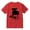 Red, variant on Caseoh Kittyuh Cotton T-shirt Women Men Short Sleeve Crewneck Fashion Tee
