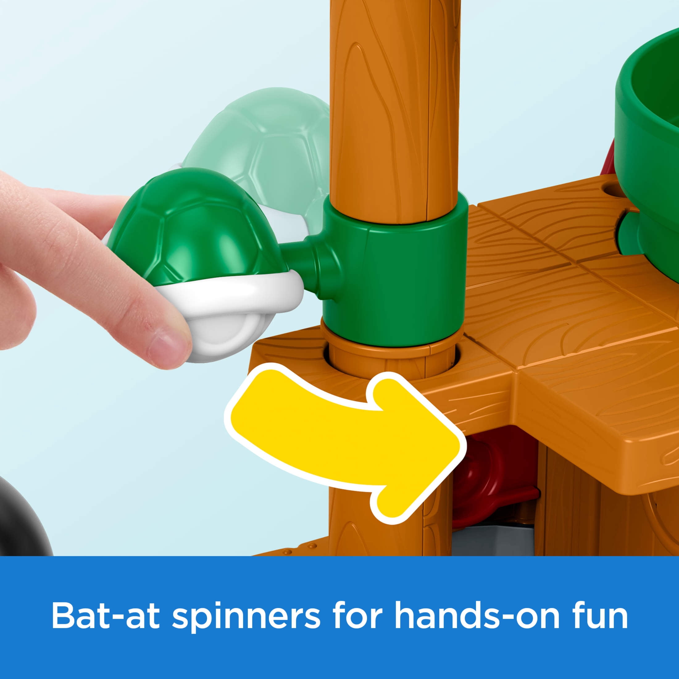 Fisher-Price Little People My Mario Bowser’s Airship & Figure Set Toddler Toy for Pretend Play