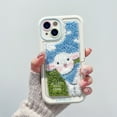 thumbnail image 3 of Cute Plush Embroidery Sheep Kickstand Case For iPhone 15 Pro Max 14 13 11 12 15 Plus Soft Phone Cover With Fold Holder FJH, 3 of 6