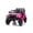 Pink, variant on 24V Two-Seat Kids Ride On Jeep with 4WD Motors, Remote Control, EVA Wheels and Music, Pink