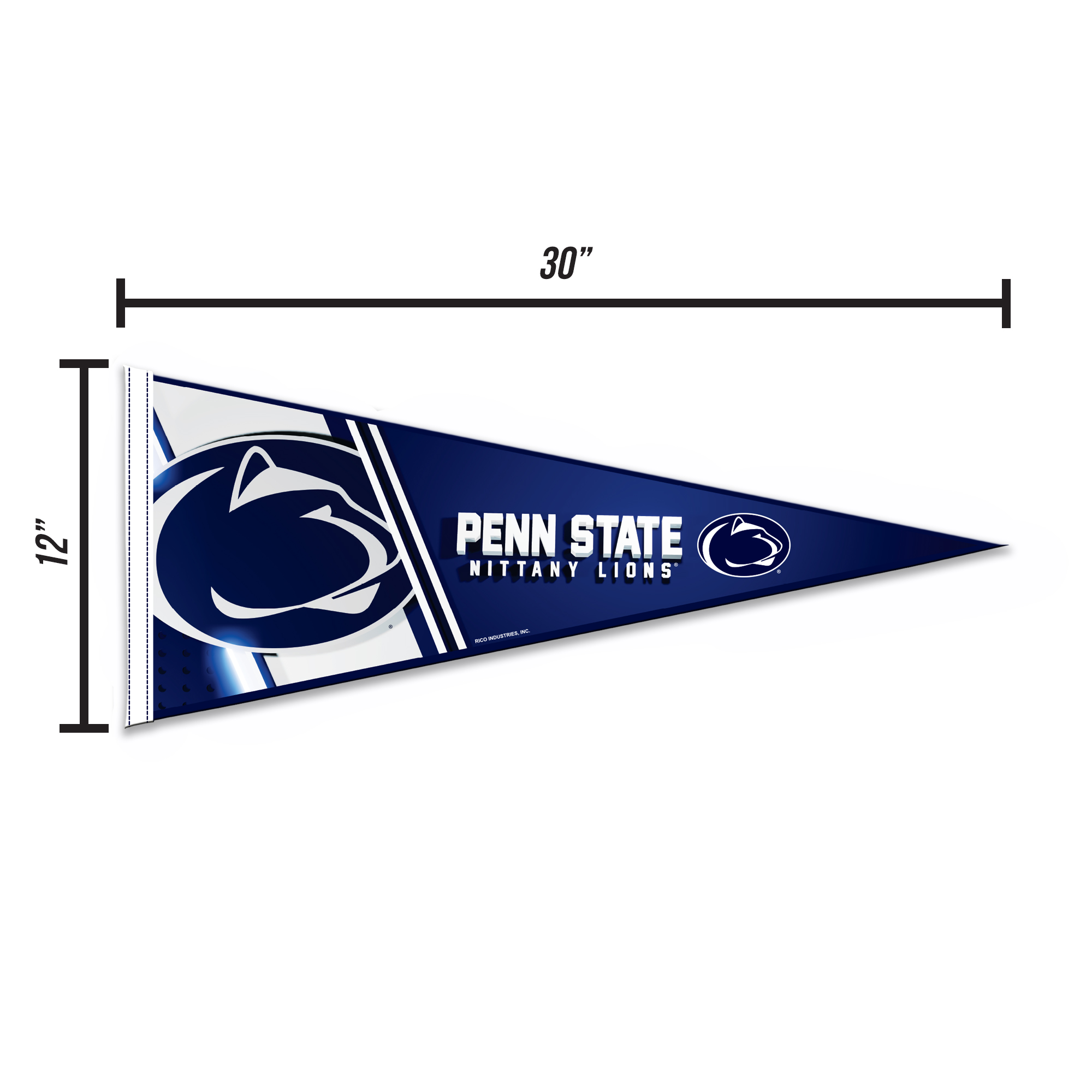 Penn State Soft Felt 12" X 30" Pennant With Header Card
