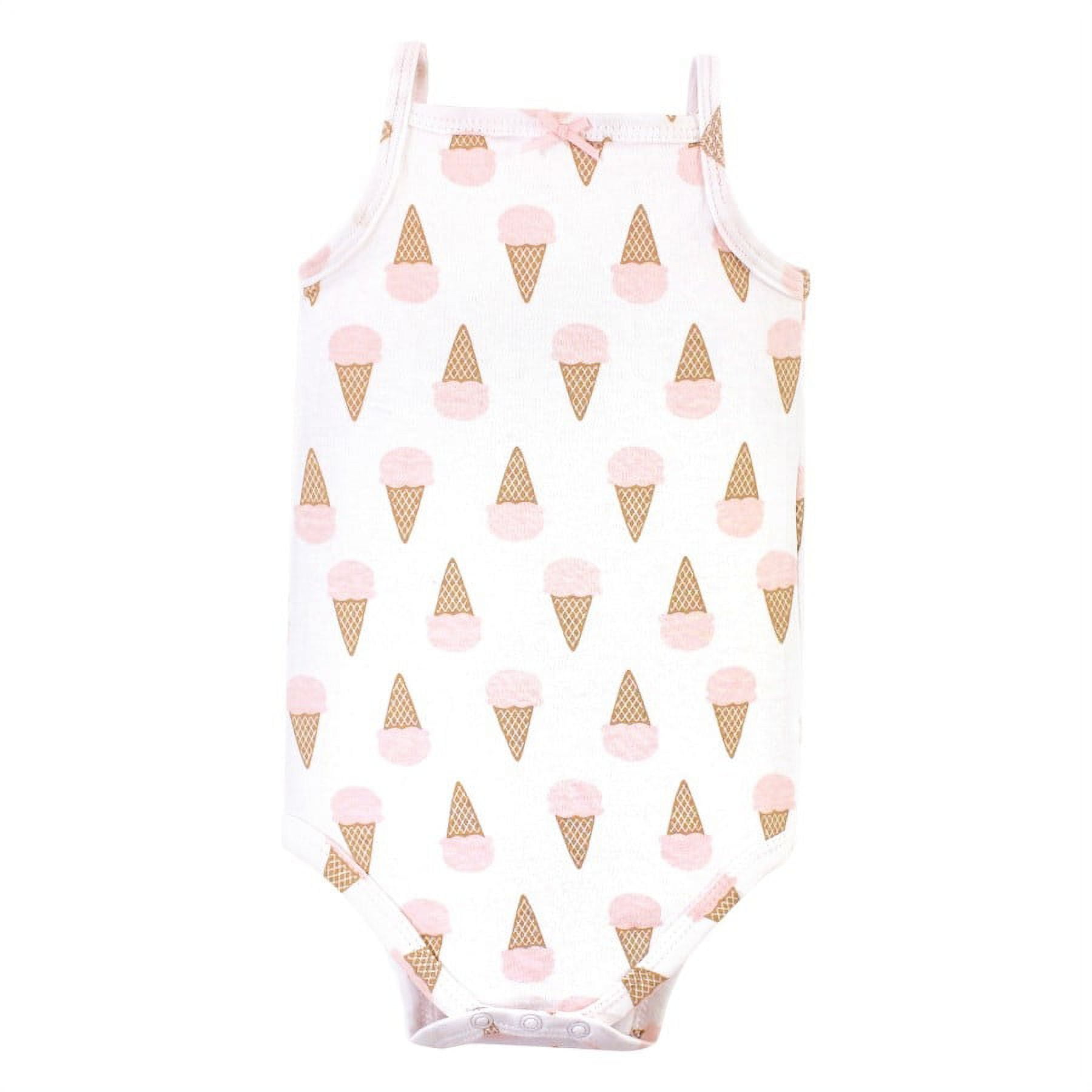 Hudson Baby Sleeveless Bodysuits, 5-Pack, Preemie-24 Months