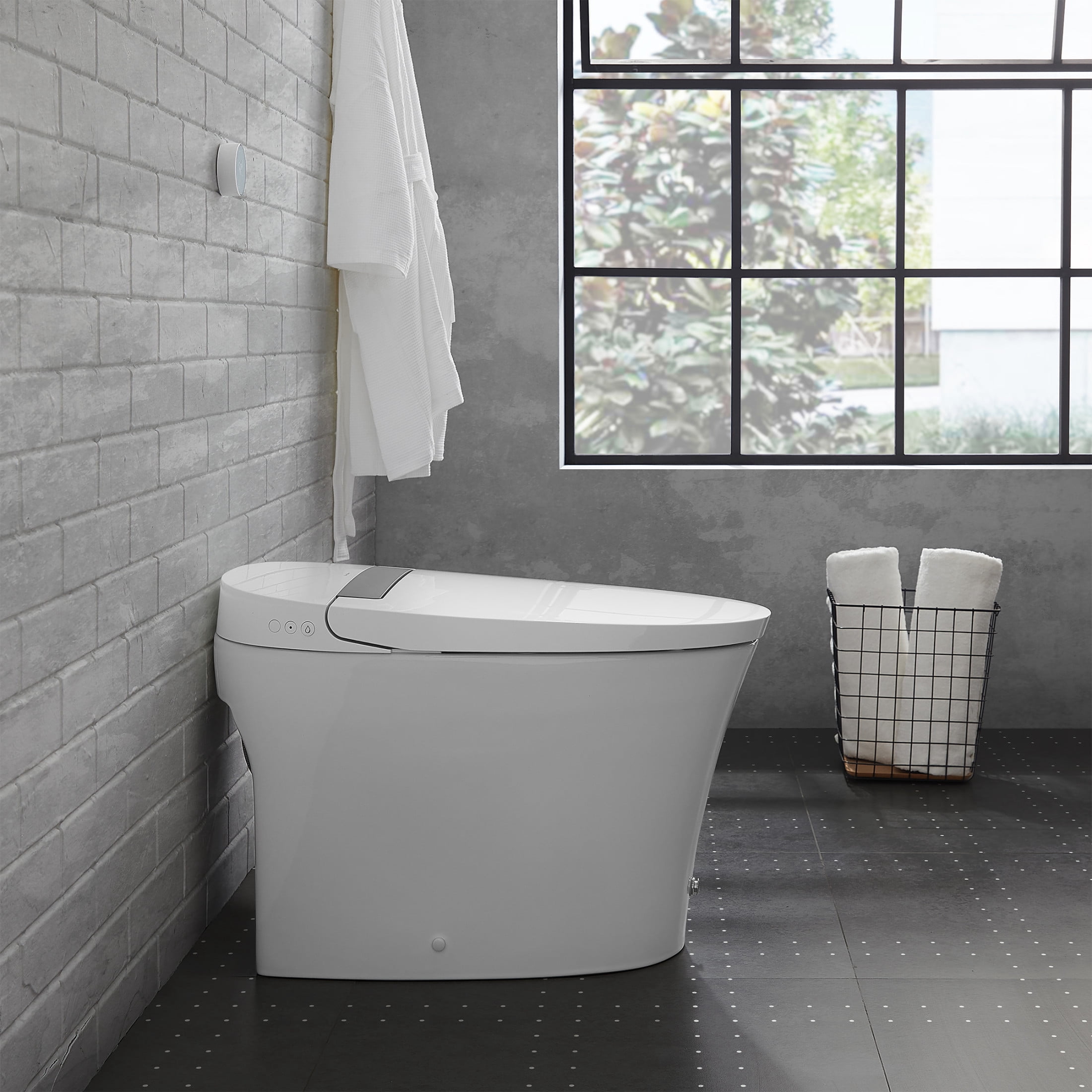Viro Smart Tankless Elongated Toilet, Touchless Vortex™ Dual-Flush 1.1/1.6 gpf