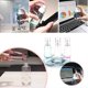 thumbnail image 4 of Spray Bottle Travel Size, 3pcs 100ml Fine Mist Hairspray Bottle For Essential Oils,empty Airless Makeup F Spray Bottle Clear Refillable Travel Cont, 4 of 5