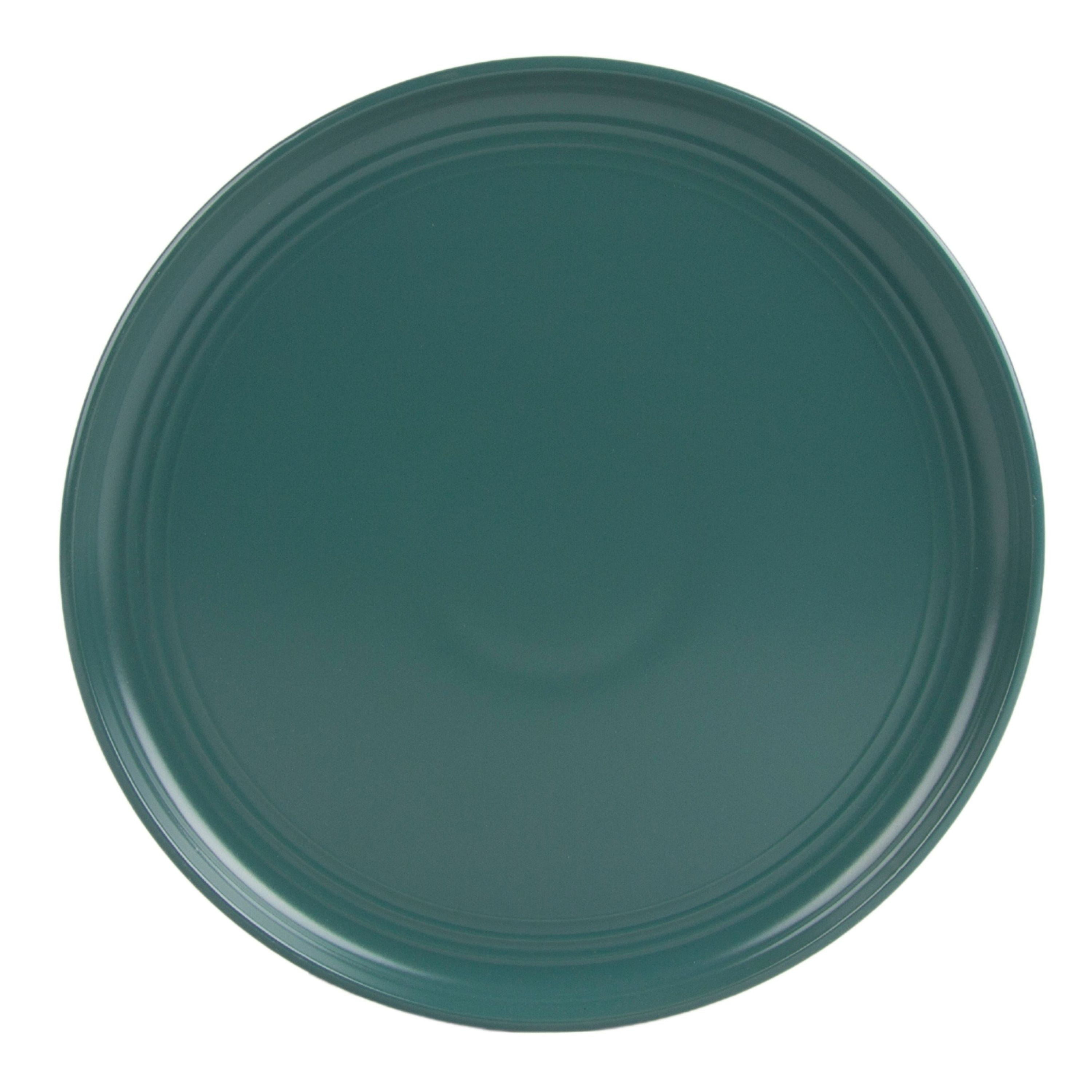 Double Line 10.5 Dinner Plate, Set of 6, Cobalt Blue : : Home