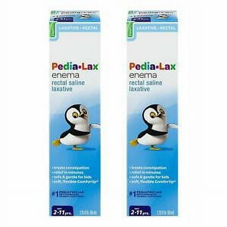 Fleet Pedia-Lax Enema 2.25 oz ( 2 PACK )