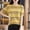 Yellow, variant on Guluxicc Womens T Shirts Crew Neck Short Sleeve Classic Stripe Print Knit Casual Comfy T Shirts for Women Spring Summer