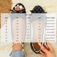 thumbnail image 4 of Gpaecead Women's Polka Dot Bow Flats Peep Toe Vintage Slip On Cushioned Insole Non Slip Shoes For Commute And Casual, D-White, 4 of 8