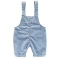thumbnail image 2 of Baby Girls & Toddler Girls Stretch Denim Overall Shorts Adjustable Ripped Fashion Jeans Overalls(3M-5T), 2 of 9