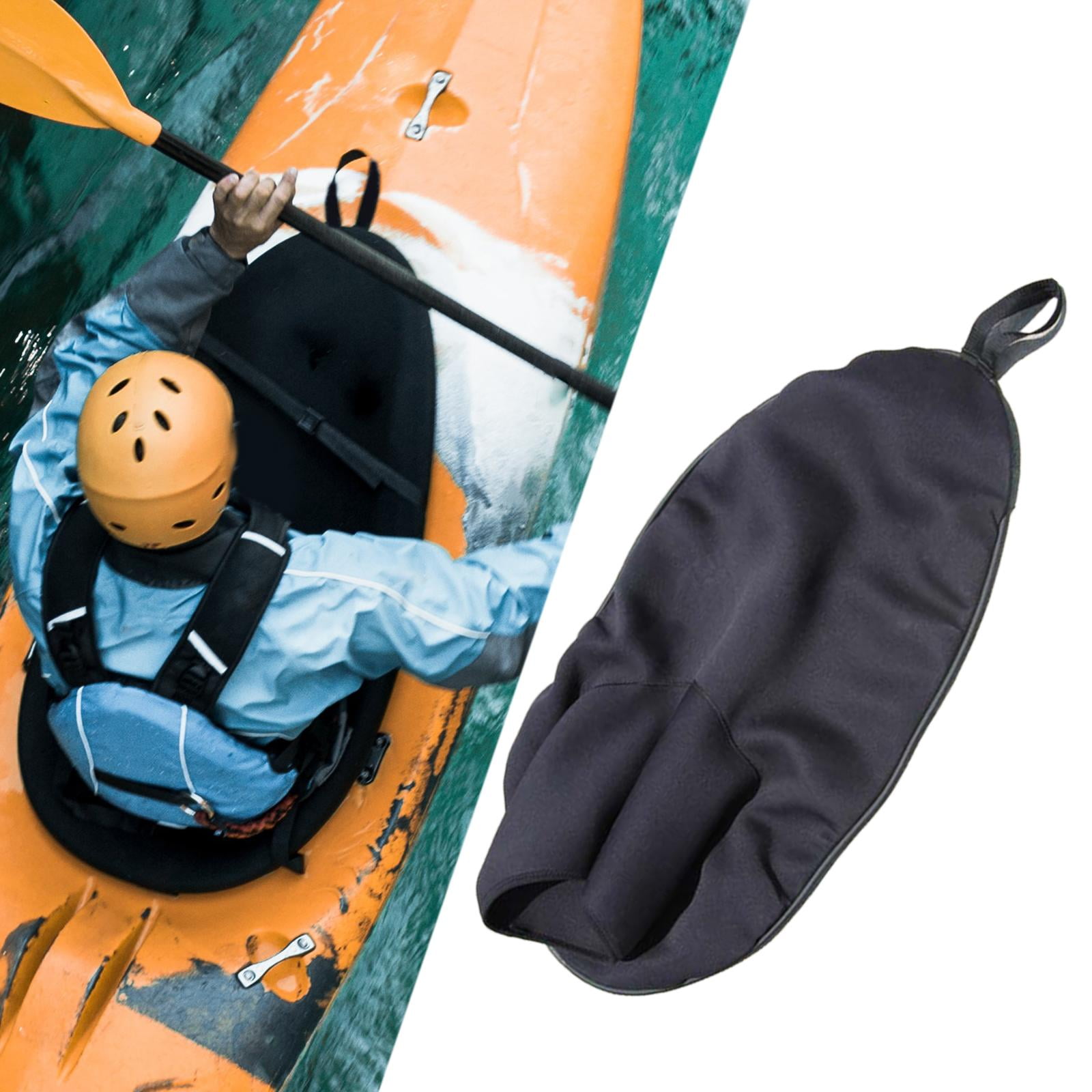 Kayak Spray Skirt Cockpit Protector Length 100cm Neoprene Deck Sprayskirt Cover for Marine Kayaking, Surfing, Drifting