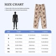 thumbnail image 4 of Balery Cute Autumn Turkey Pantalones de pijama para hombre, pijama ultraligero, pantalón de descanso-X-Large, 4 of 6