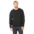 thumbnail image 2 of Gildan Men's Heavy Blend Fleece Crewneck Sweatshirt Pullover Fleece in Black up to Size XL, 2 of 5