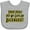 AC-Heather Grey, variant on Inktastic These Fools Put My Cape on Backwards&reg; Boys or Girls Baby Bib