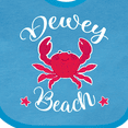 thumbnail image 4 of Inktastic Dewey Beach Delaware Boys or Girls Baby Bib, 4 of 4