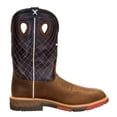 thumbnail image 5 of Twisted X Boots MXBAW01 Men Twisted X CellStretch Alloy Toe 12` Navy Top Work Boot Brown 14 D, 5 of 5