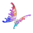 thumbnail image 3 of Alas eléctricas Alas de plumas de elfo luminosas Alas de ángel de hada de flores para niños, 3 of 3