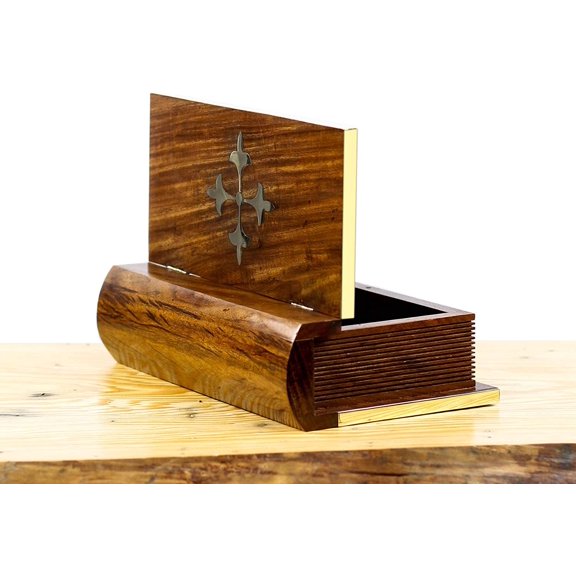 Nagina International Book Shaped Wooden Box | Home Decor