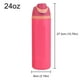 thumbnail image 4 of Aislado Al Con Pajita 24 Oz Asa para Aire Libre (rosa) Rojo, 4 of 9