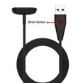 thumbnail image 2 of Compatible Con El Cable De Carga Fitbit Luxe Con Botón De Reinicio Cargador Portátil Usb Compatible Con Pulsera Inteligente Con Protección Contra Sobrecarga Kearding EL016205-00, 2 of 5