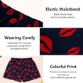 thumbnail image 5 of Blue Women's Shorts, Women'S Trendy Gingham & Checkered Shorts – Pure Cotton Breathable And Stylish Sleepwear For Teens & Adults,Women's Shorts S, 5 of 5