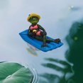 thumbnail image 5 of CARRFA Floating Resin Frog Figurine Pond Decor, Water Floating Frog Ornament, Animal Gardening Gifts for Home Yard Garden Pond Decoration, 5 of 10